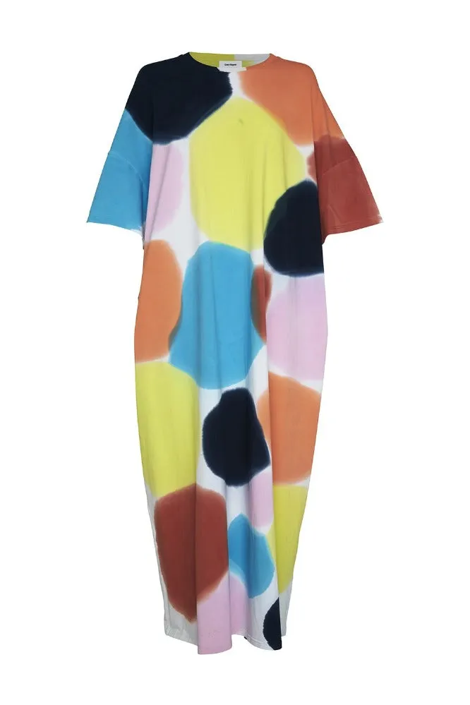 Adele Maxi Shift Dress - Multi Colours