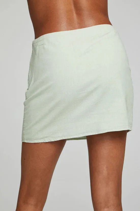 Belle Mini Skirt - Sage