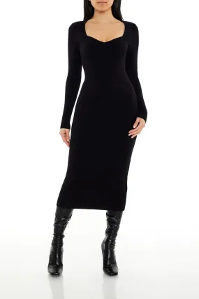 Bodycon Midi Sweater Dress