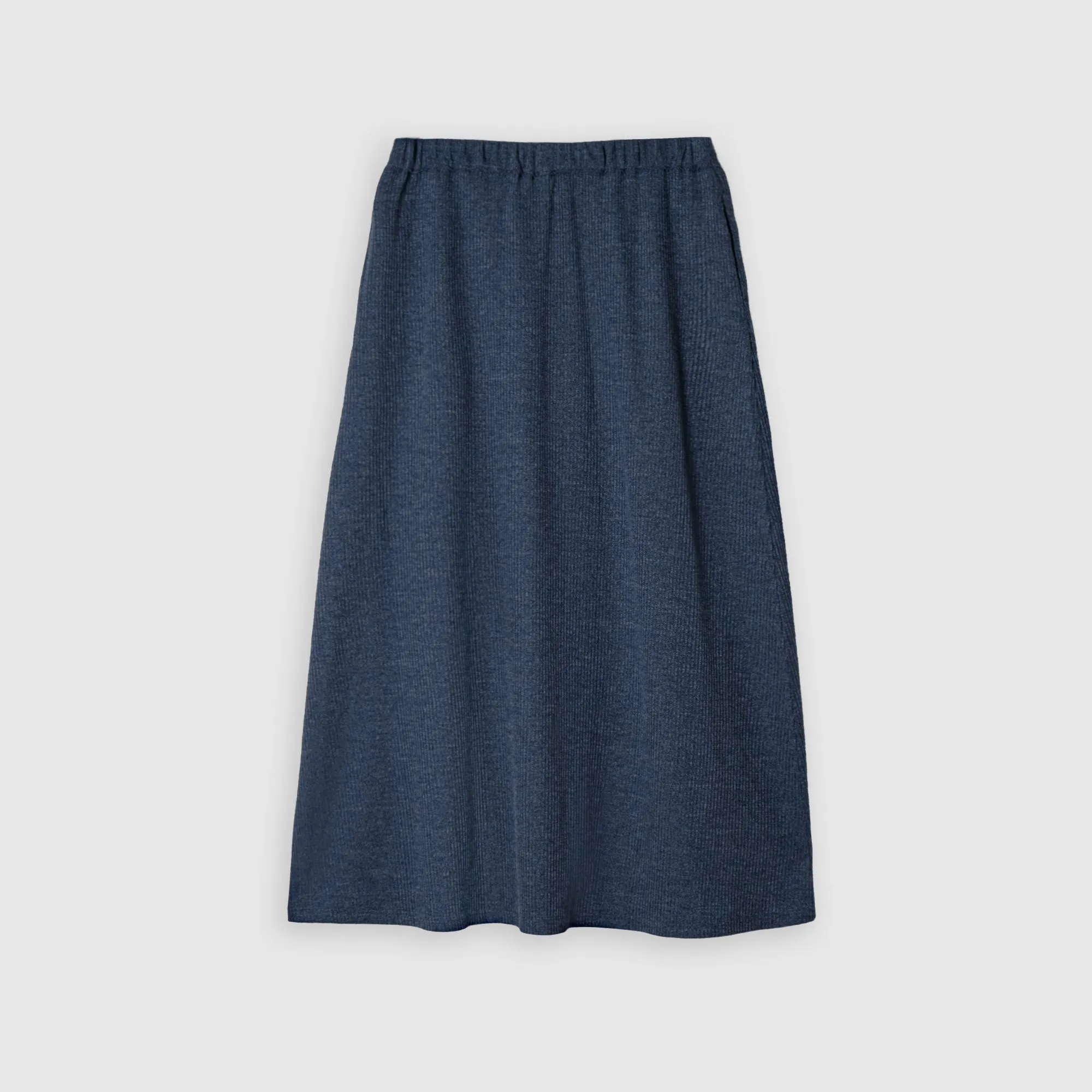 Drawstring A-Line Skirt