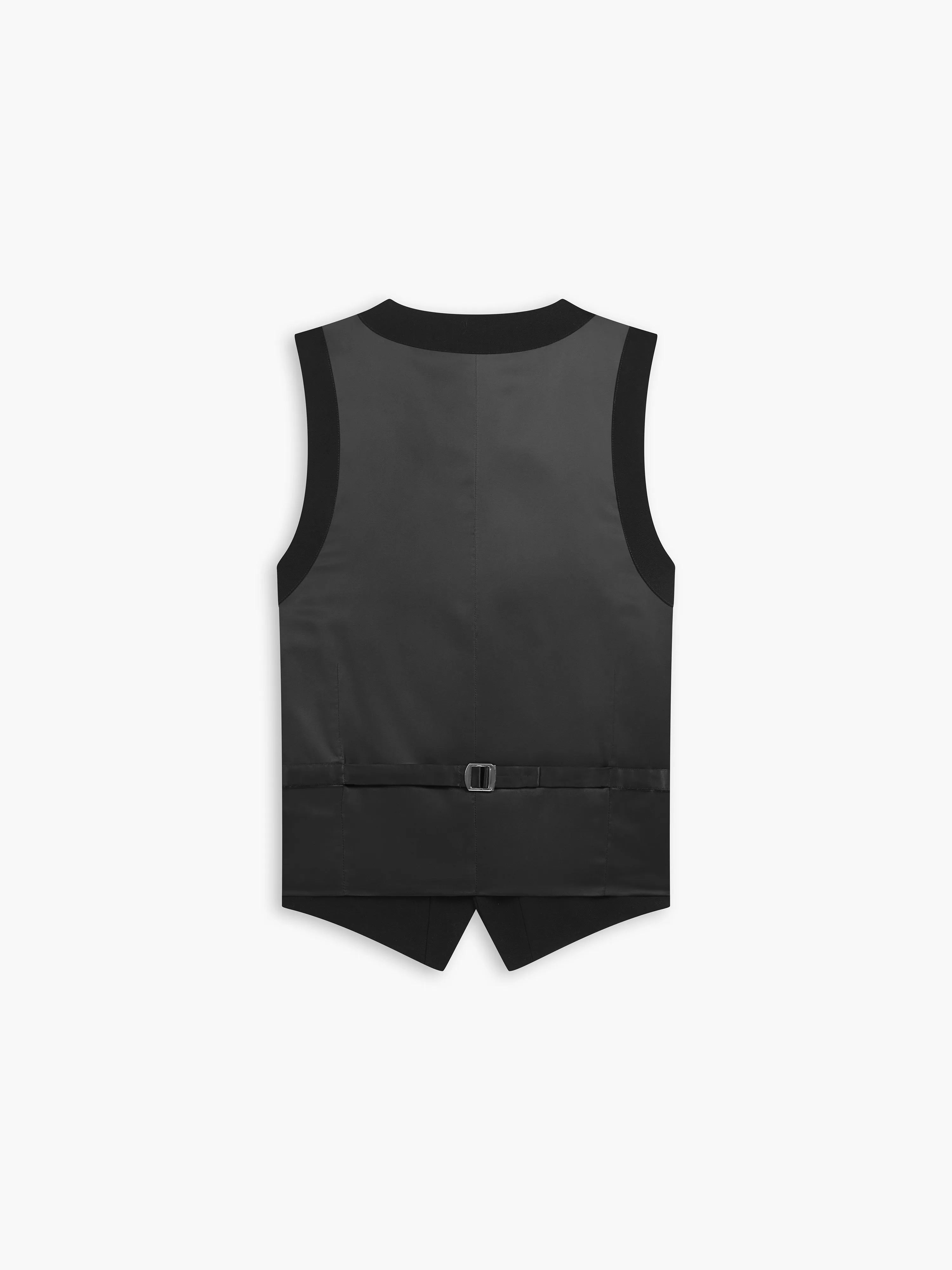 Henman Infinity Slim Fit Black Waistcoat