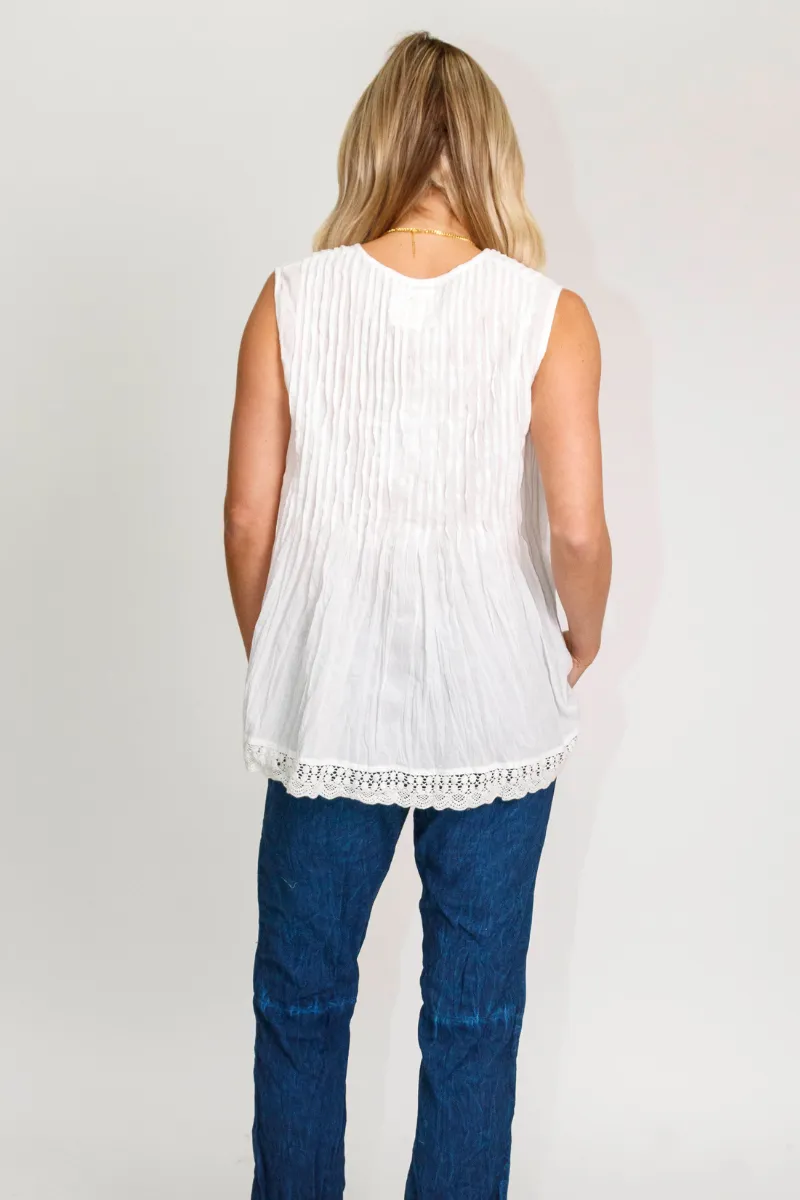 Lula Life Soho Top White