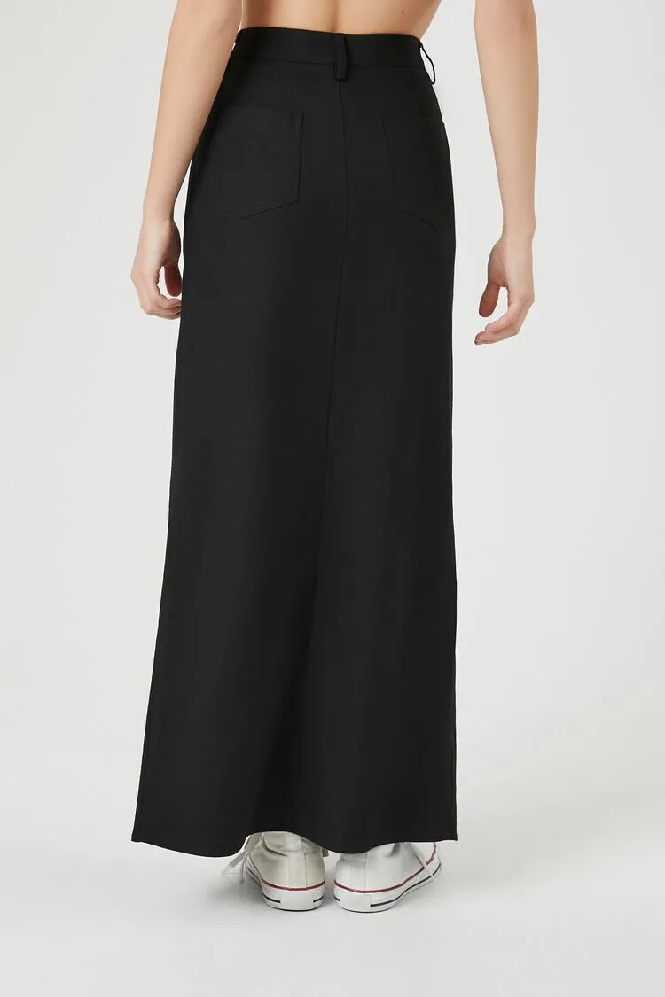 Maxi Leg-Slit Skirt