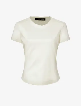 Proenza Schouler Maren Top in Eco Cotton Jersey - Bone