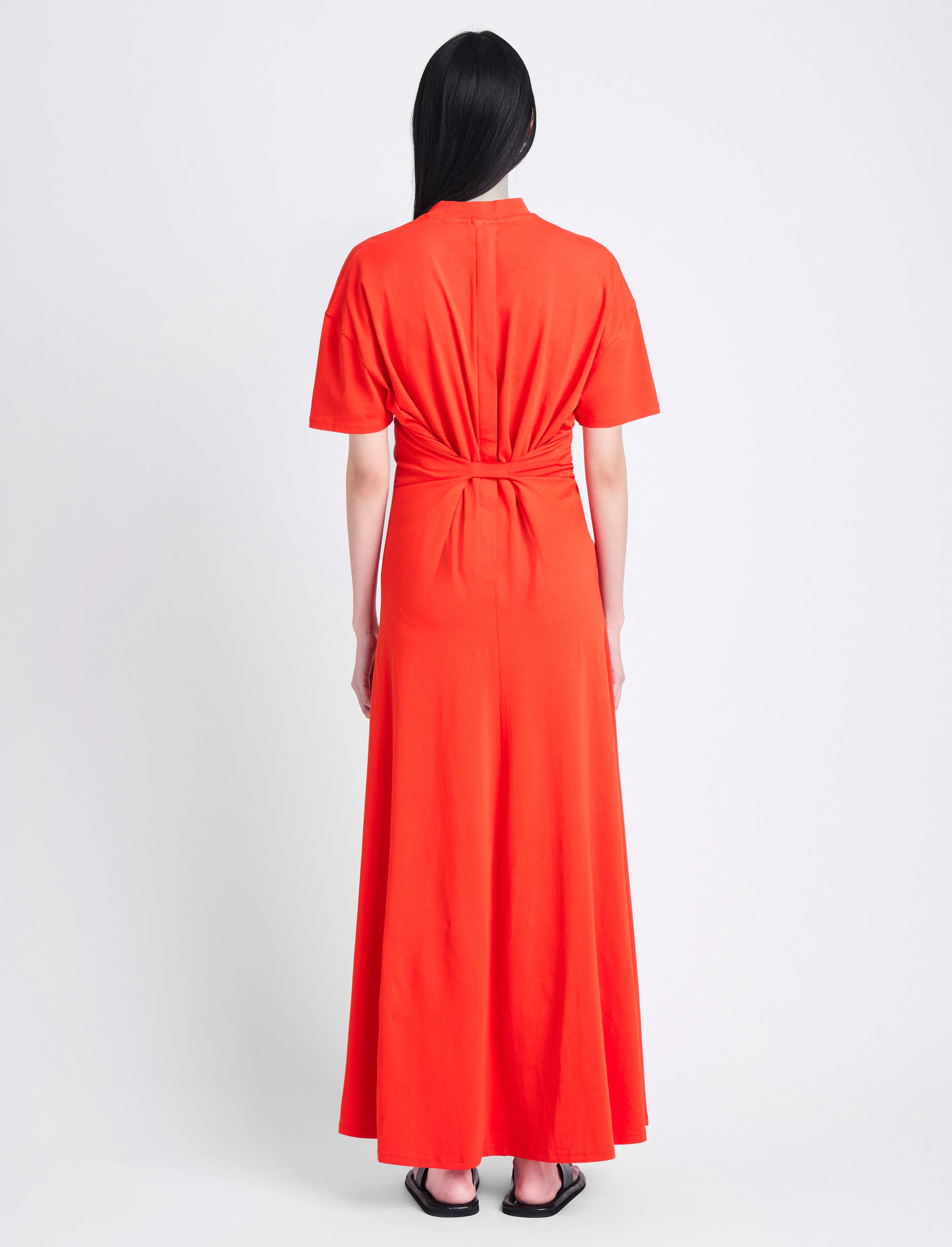 Proenza Schouler White Label Noelle Dress in Jersey - Poppy