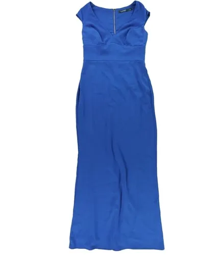 Ralph Lauren Womens Stretch Crepe Gown Dress, TW1